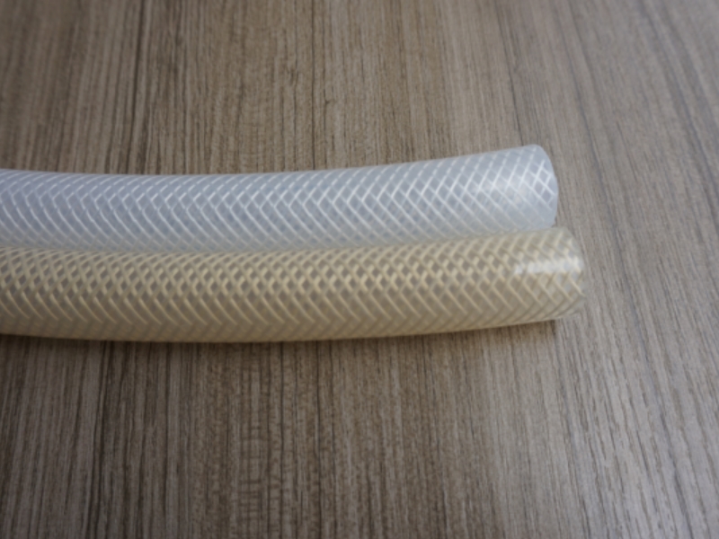 Platinum Cured Braided Silicone Tubing