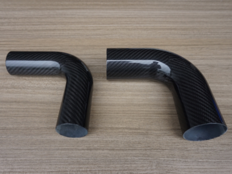 90 degree Carbon Fiber Elbow Pipe