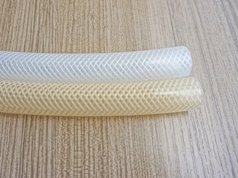 Platinum Cured Braid Silicone Tubing