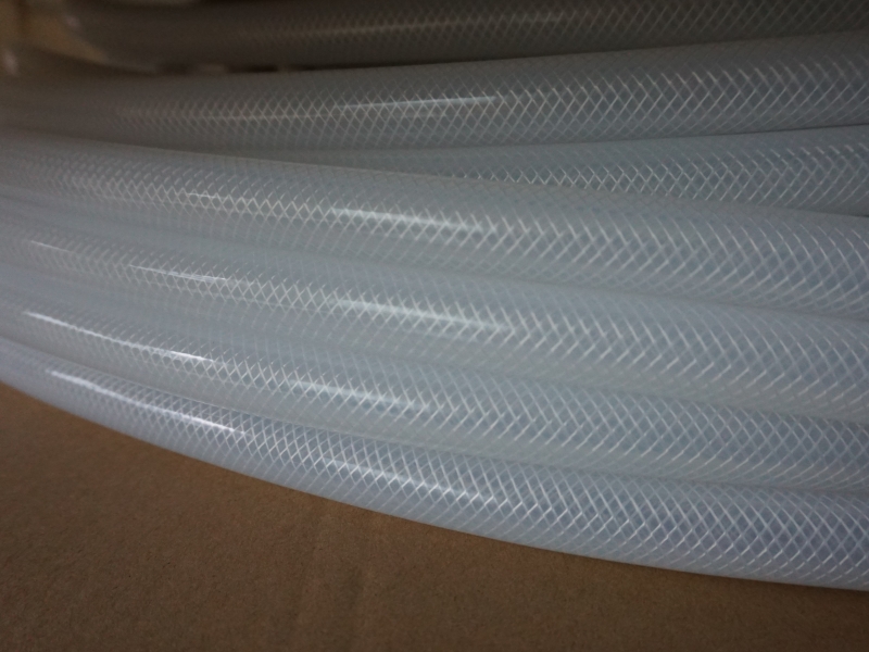 Platinum Cured Silicone Braided Tubing