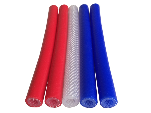 Braided Reinforced Silicone Tubing