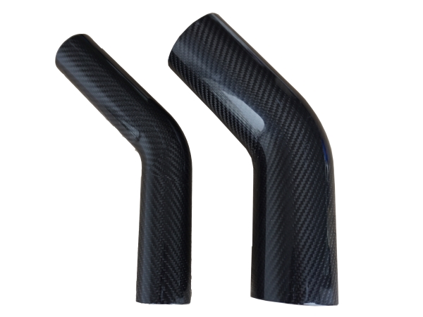 45 Degree Carbon Fiber Pipe