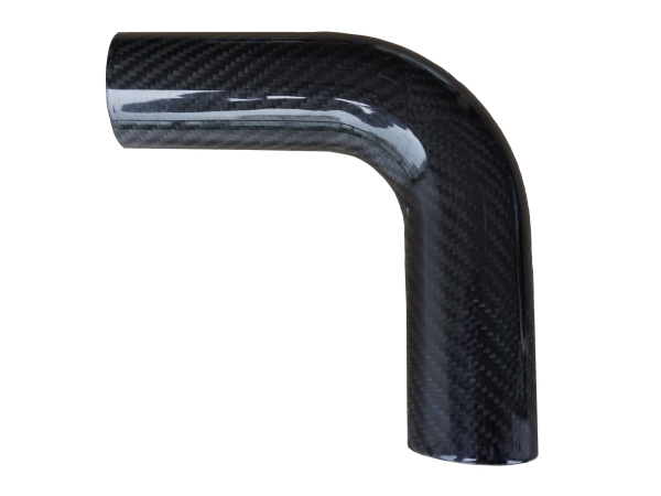 90 Degree Carbon Fiber Pipe