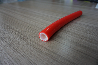 Silicone braided hose