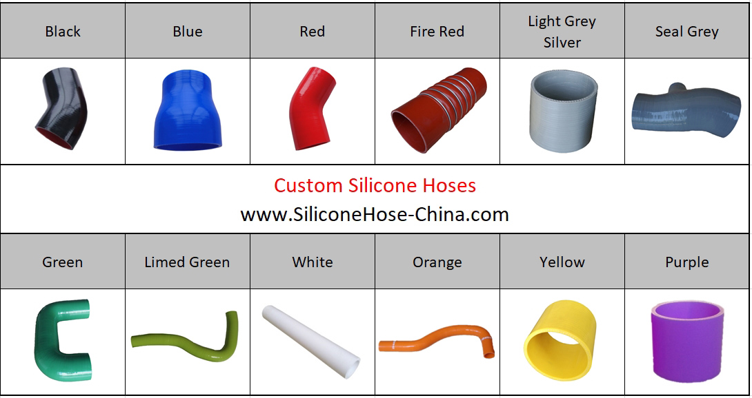 Custom Silicone Hoses