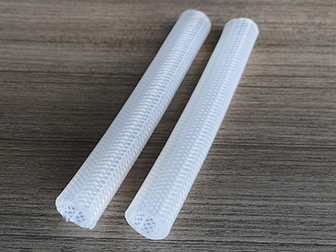 Polyester reinforcement silicone hose