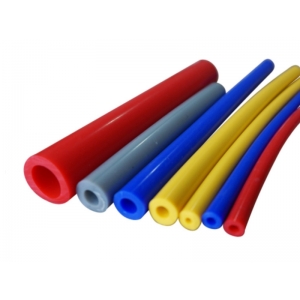 Extruded Silicone Vacuum Hose Tubing Big Size Blue Color