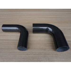 90 Degree Carbon Fiber Elbow Pipe Carbon Tube