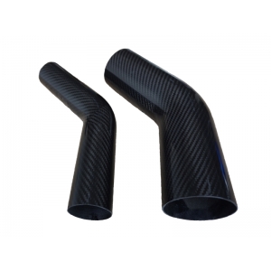 45 Degree Carbon Fiber Elbow Pipes