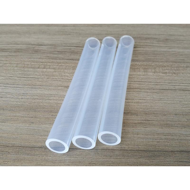 1/2" ID x 3/4" OD Thick Wall Silicone Tubing Food Grade Ultra Clear Platinum 