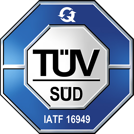 SUNRISE was IATF16949 and ISO9001 certified by TUV.