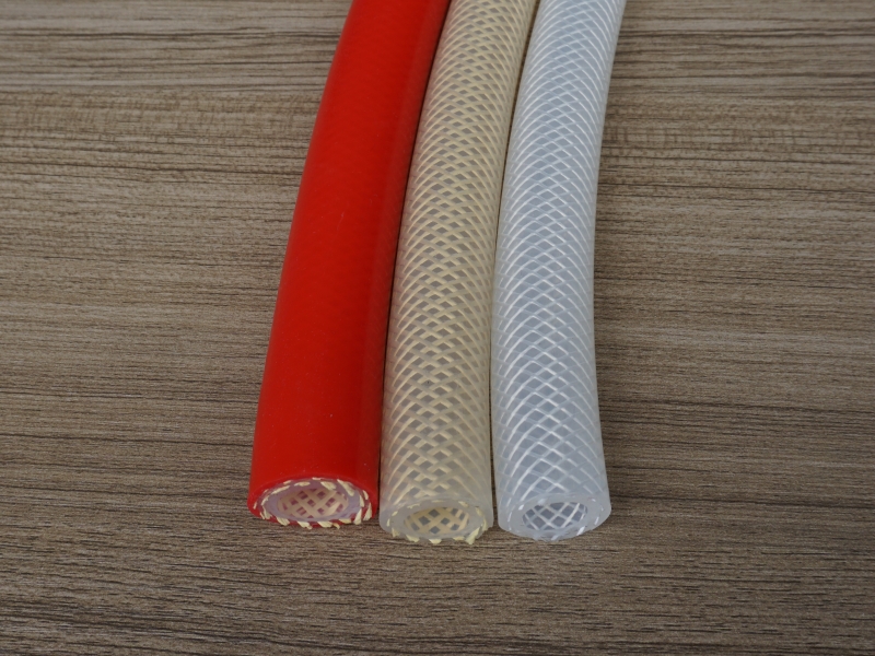 Braided Reinforced Silicone Tubing