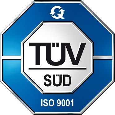 SUNRISE was ISO9001 certified by TUV